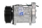 TCCI QP7H15-8086 / air conditioning compressor universal sd7h15 24v, connection type: v - 3/4 x 7/8, roller type: pv8 119mm