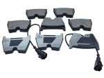 Piduriklotsi komplekt,  ketaspidur QUARO SILVER CERAMIC QP0191C