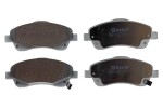 QUARO Piduriklotsi komplekt,  ketaspidur QP0579