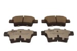 Piduriklotsi komplekt,  ketaspidur QUARO SILVER CERAMIC QP3088C