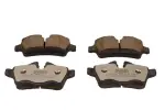 Piduriklotsi komplekt,  ketaspidur QUARO SILVER CERAMIC QP3516C
