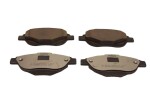 Piduriklotsi komplekt,  ketaspidur QUARO SILVER CERAMIC QP3797C