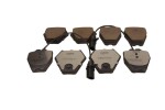 Piduriklotsi komplekt,  ketaspidur QUARO SILVER CERAMIC QP4226C