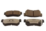 Piduriklotsi komplekt,  ketaspidur QUARO SILVER CERAMIC QP4792C