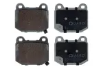 QUARO Piduriklotsi komplekt,  ketaspidur QP6104