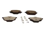 Piduriklotsi komplekt,  ketaspidur QUARO SILVER CERAMIC QP7024C