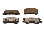 Piduriklotsi komplekt,  ketaspidur QUARO SILVER CERAMIC QP8738C