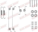 QUICK BRAKE  Lisakomplekt, Piduriklotsid 105-0018