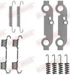 QUICK BRAKE  Lisakomplekt, seisupiduriklotsid 105-0537