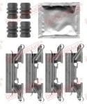 QUICK BRAKE  Lisakomplekt, ketaspiduriklotsid 109-0002