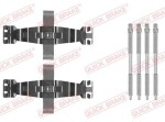 QUICK BRAKE  Lisakomplekt, ketaspiduriklotsid 109-0022