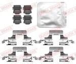 QUICK BRAKE  Lisakomplekt, ketaspiduriklotsid 109-0128