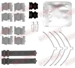 QUICK BRAKE  Lisakomplekt, ketaspiduriklotsid 109-0169