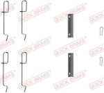 QUICK BRAKE  Lisakomplekt, ketaspiduriklotsid 109-1125