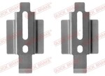 QUICK BRAKE Lisakomplekt, ketaspiduriklotsid 109-1178