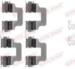 QUICK BRAKE  Lisakomplekt, ketaspiduriklotsid 109-1245