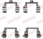 QUICK BRAKE  Lisakomplekt, ketaspiduriklotsid 109-1291