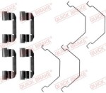 QUICK BRAKE  Lisakomplekt, ketaspiduriklotsid 109-1292