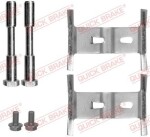 QUICK BRAKE  Lisakomplekt, ketaspiduriklotsid 109-1658