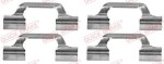 QUICK BRAKE  Lisakomplekt, ketaspiduriklotsid 109-1685