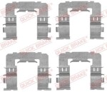 QUICK BRAKE  Lisakomplekt, ketaspiduriklotsid 109-1742