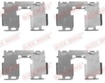 QUICK BRAKE  Lisakomplekt, ketaspiduriklotsid 109-1760