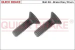 QUICK BRAKE  Kruvide komplekt, piduriketas 11622K
