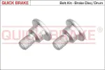 QUICK BRAKE Poltide komplekt,  piduriketas 11660K