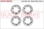 QUICK BRAKE  Kruvide komplekt, piduriketas 11673K