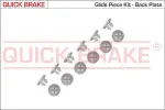 QUICK BRAKE  Lisakomplekt, Piduriklotsid 6859K