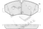 R BRAKE  Piduriklotsi komplekt,ketaspidur RB2191