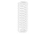 OE JOHN DEERE R222602-JD / gear lever element (spring) fits: john deere 2054, 6105m, 6110m, 6115m, 6120m, 6125 j, 6125 m, 6130m, 6135m, 6140 j, 6140 m, 6145 j, 6145m, 6150 m, 6155 j, 6155m, 6165 j, 6170 j, 6180 j, 6185 j