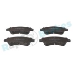 RAP BRAKES Piduriklotsi komplekt,  ketaspidur R-P0453
