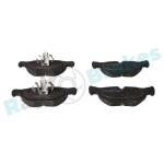 RAP BRAKES Piduriklotsi komplekt,  ketaspidur R-P0510