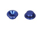 RDMOTO RDM-CAPPHV-B / (en) crash pad overlay crash pad phv1, crash pad phv2 rd moto (color blue, aluminum, 2 pcs)