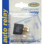 Relee 20A 5-otsaga ümberlülitav 12V Layout B 