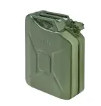 Canister, capacity: 20 l, metal, stainless steel, зеленый, application: Diesel fuel, fuel/s, grease/s, petrol, certificate: na paliwa; UN