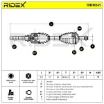 RIDEX Veovõll 13D0241