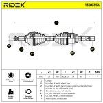 RIDEX Veovõll 13D0354