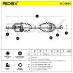 RIDEX Veovõll 13D0684