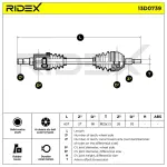 RIDEX Veovõll 13D0739