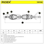 RIDEX Veovõll 13D1166