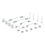RIDEX Lisakomplekt,  Piduriklotsid 1502A0034