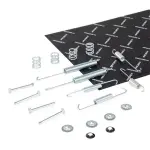 RIDEX Lisakomplekt,  Piduriklotsid 1502A0049