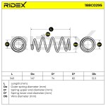 RIDEX vedru 188C0295