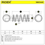RIDEX vedru 188C0463