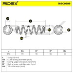 RIDEX vedru 188C0589