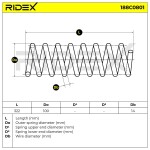 RIDEX vedru 188C0801
