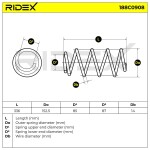 RIDEX vedru 188C0908