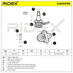 RIDEX Kande-/juhtliigend 2462S0185